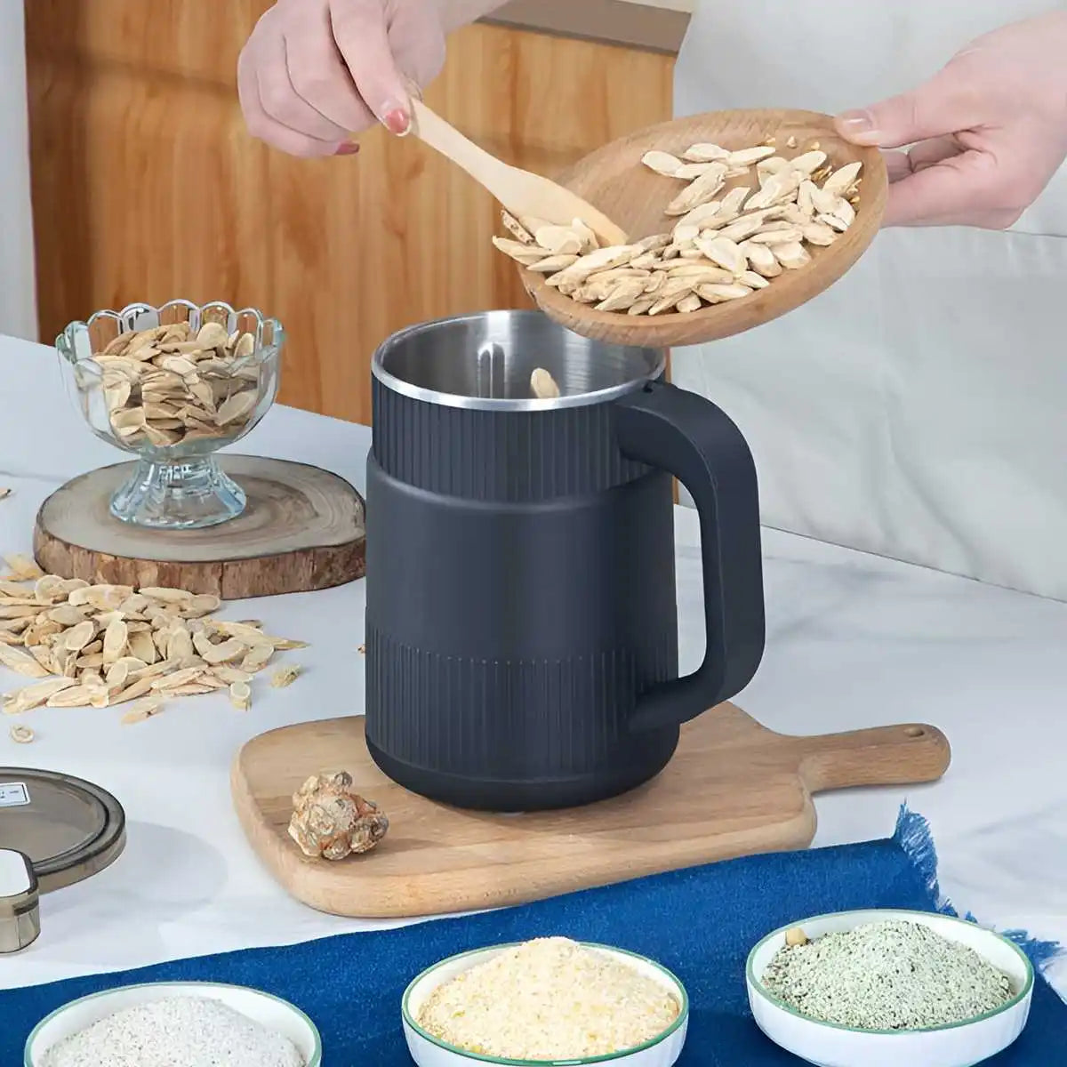 NNEOBA Household Coffee Bean & Powder Grinder