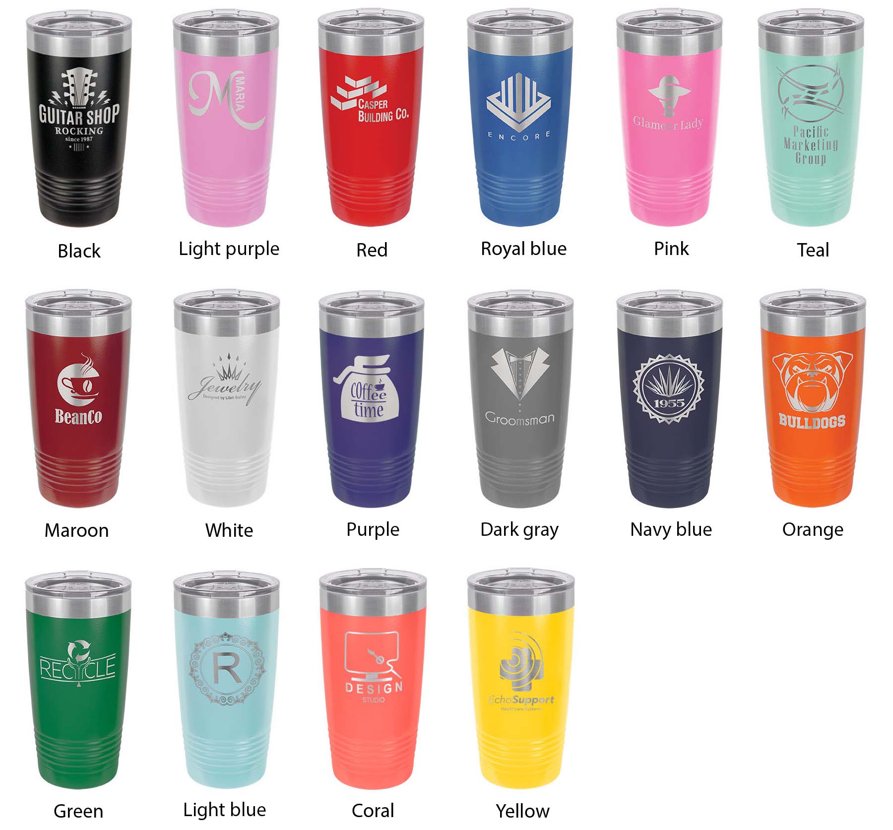 Rainy Lake Map Tumbler Travel Mug Insulated Laser Engraved Coffee Cup Minnesota 20 oz